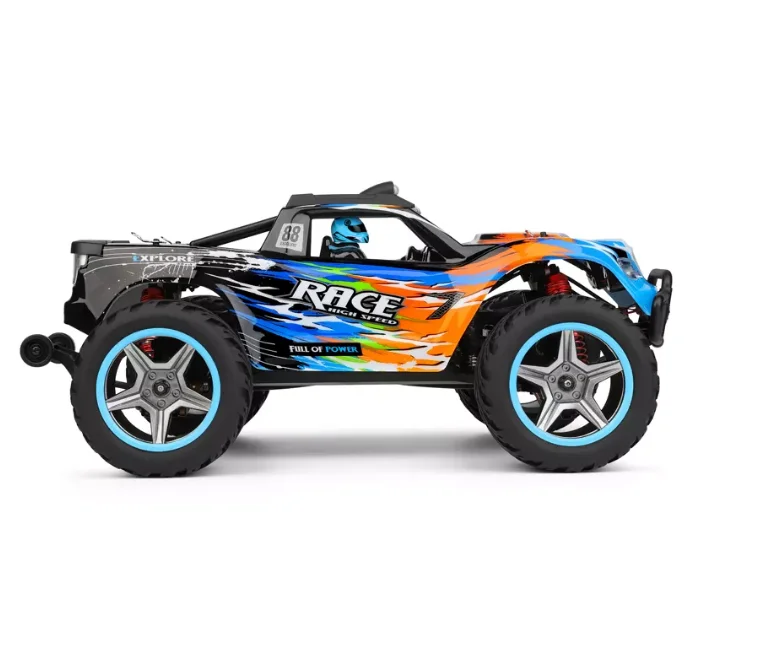 Wltoys 104019 радиоуправляемые автомобили 1/10 2 4 ГГц электрический пульт дистанционного управления полноприводный Бигфут 55 км/ч высокоскоростной внедорожник модель игрушки