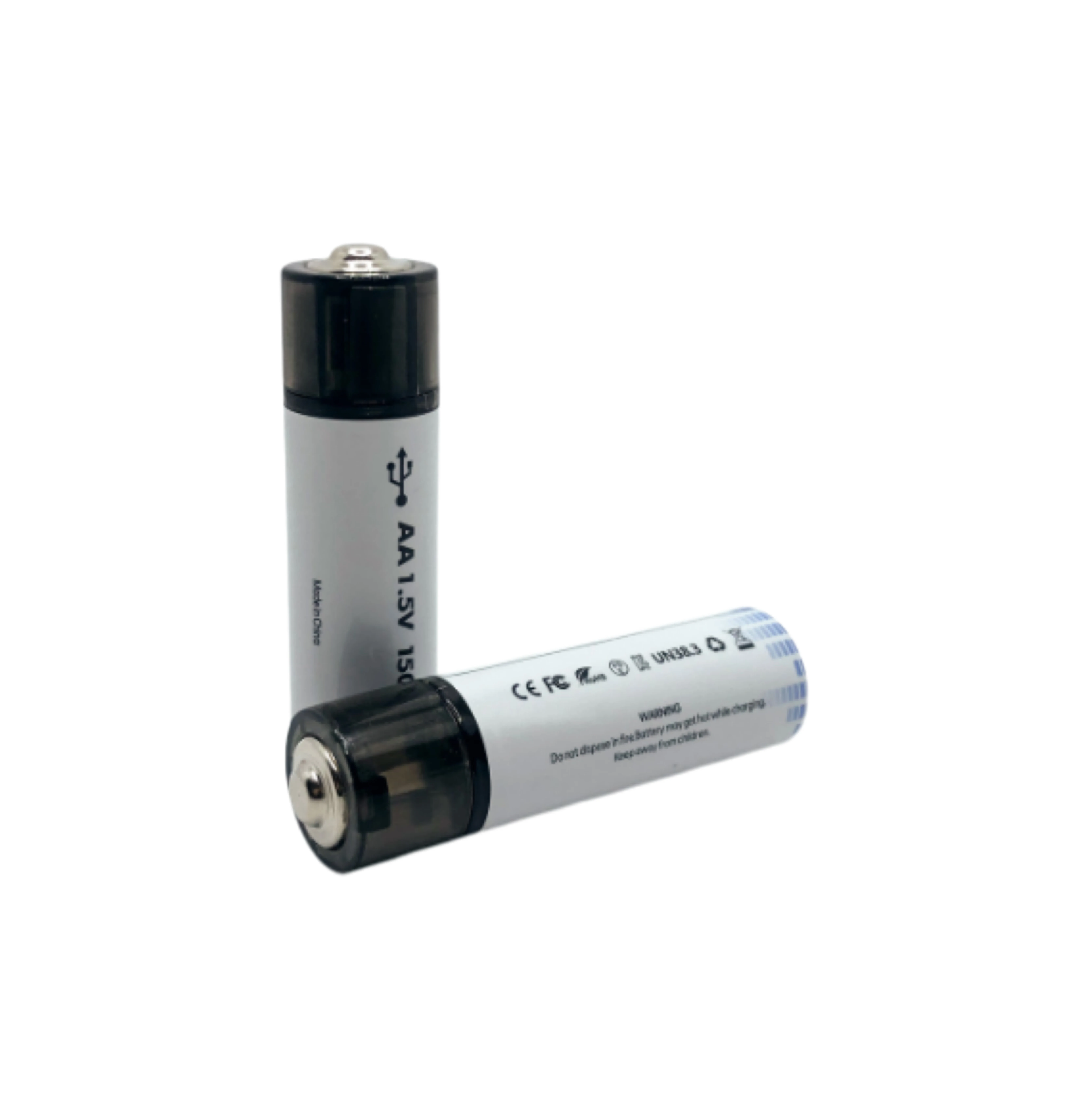 USB Rechargeable Lithium Battery AA 1.5V Fast Charge 5 Direct Charge 1500mWh Remote Control Toy Battery