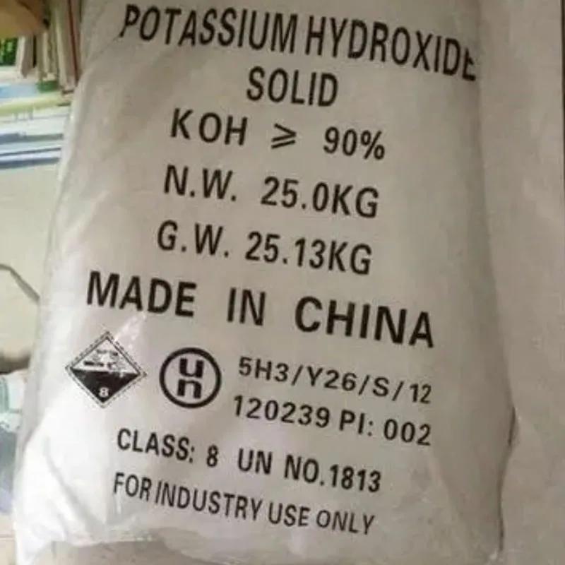 Potassium Hydroxide Flake 25kg Bag KOH