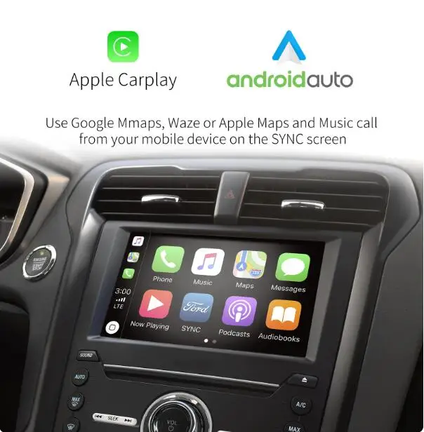New for Ford Lincoln Sync 3 SYNC2 to SYNC3 Upgrade Kit APIM Module Antenna Carplay GPS Navigation Fit 8G No Map