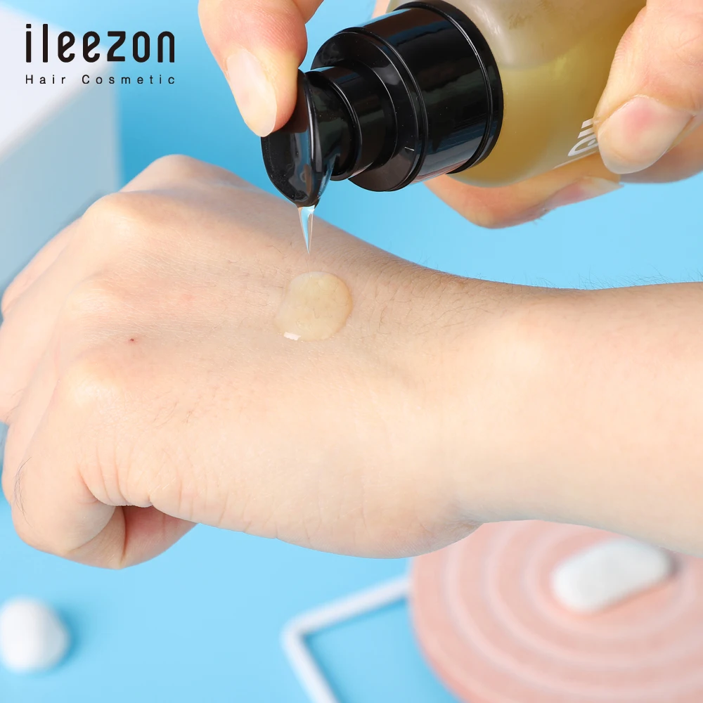 Hot sale private logo Deeper repair argan oil hair serum with biotin