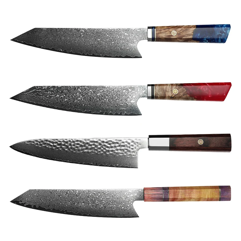 Damascus Steel Knife VG10 Blade Professional Kitchen knife Stainless Steel 67 Layer