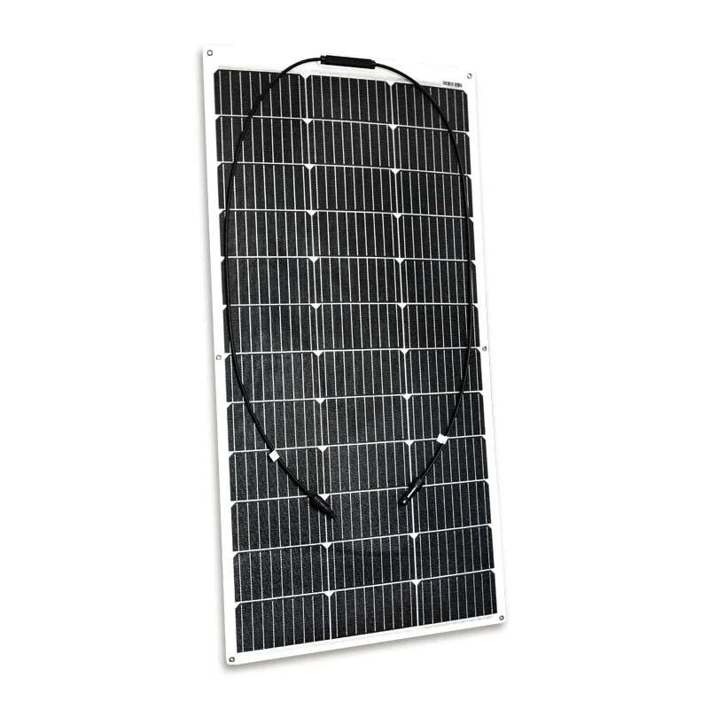 OEM/ODM 55W 70W 110W 150W 200W 270W flexible solar panel  Module Mono ETFE solar panel system