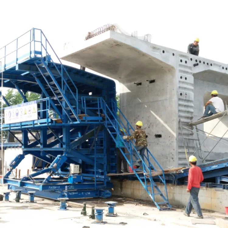 steel metal permanent formwork beam for concrete Precast Bridge Construction Formwork Segmental Box Girder Formwork System