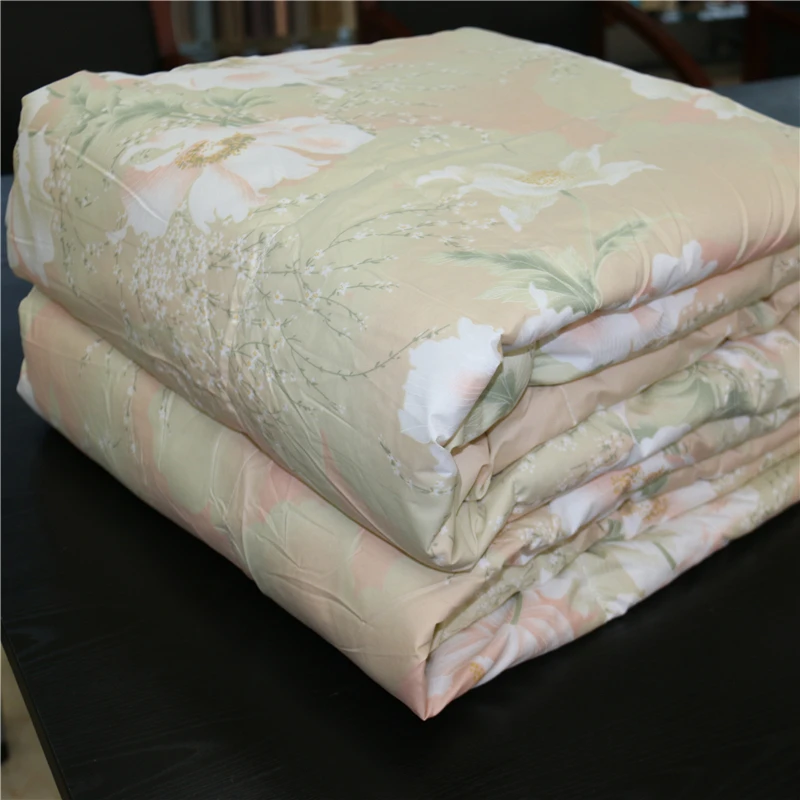 100% polyester pattern printed peach skin fabric for hometextile