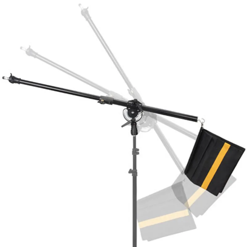 
Flash light cross arm lamp holder dome light rack cross-bars LS-12 Photo studio photographic equipment support 