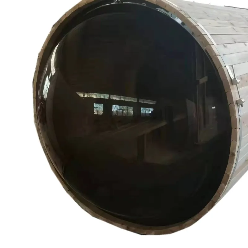 wooden barrel sauna hemlock wood large barrel outdoor sauna luxury canadian cedar traditional steam sauna room