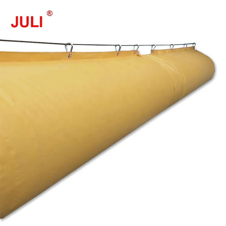 Customize high efficiency low leakage collapsible mine ventilation air tubing and vent air tube