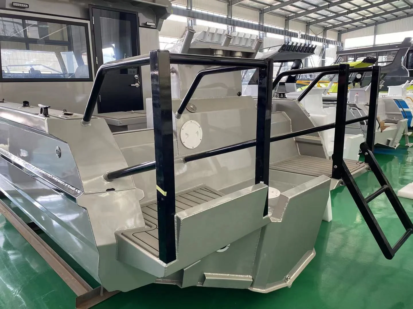 7 5 м 25 футов Allsea easycraft китайская фабрика Глубокий v-образный Понтонный корпус скоростная Спортивная алюминиевая морская рыболовная лодка для продажи