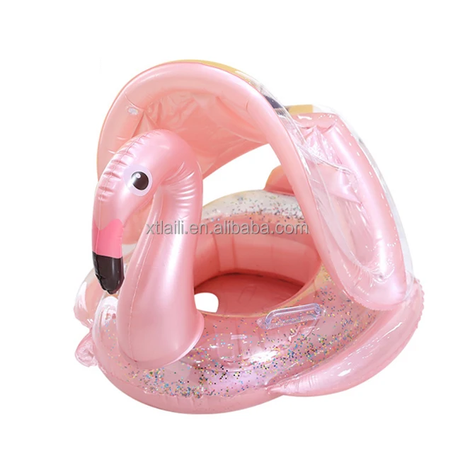 kids pink flamingo Inflatable swimming float/Decorative kids for summer 2