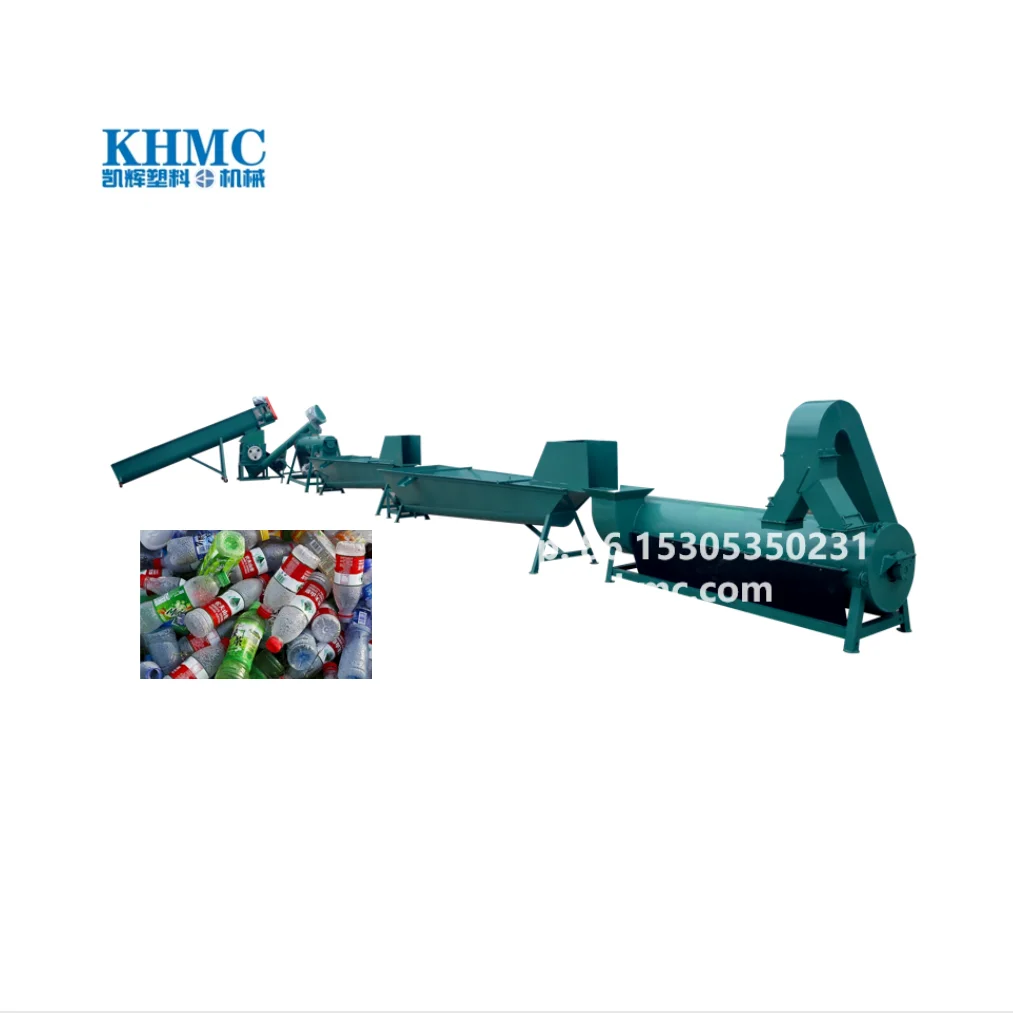 PET flakes making Line PET bottle plastic recycling washing machine