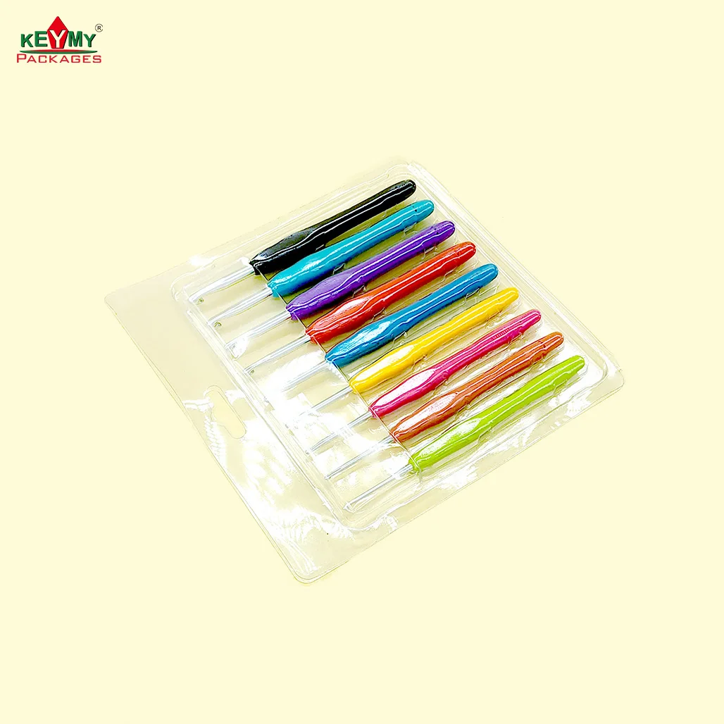 customize PVC blister clamshell for tools, cheap neat packaging solution DZ110