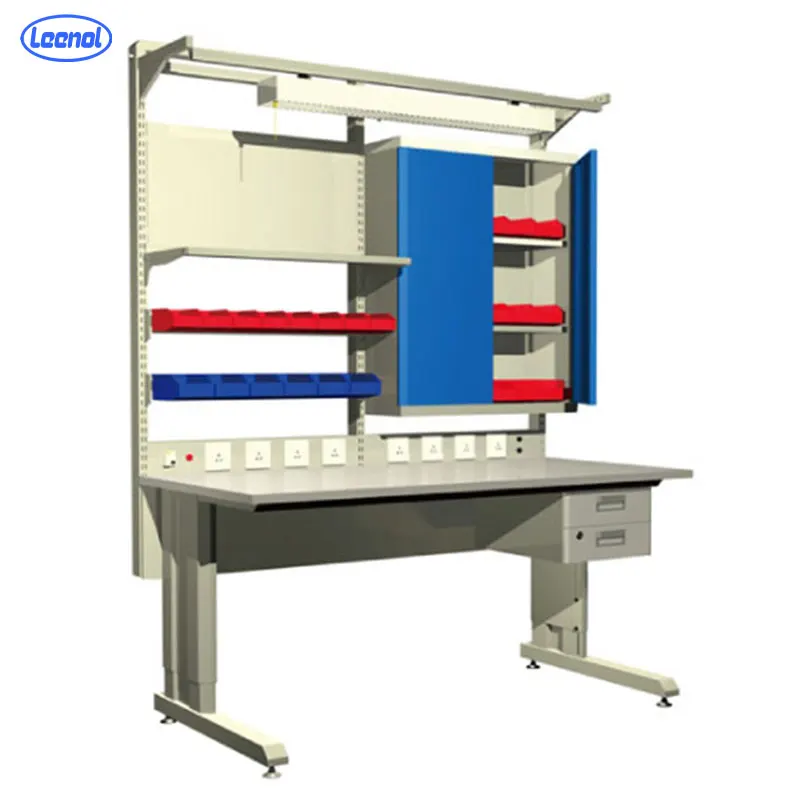 ESD Repairing Table Smartphone Assemble Workbench Stainless Steel Laboratory antistatic workbench