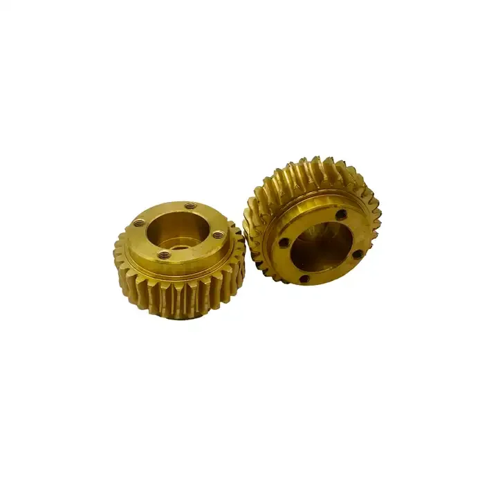 Custom Cnc Machining Stainless Steel Pinion Gear Shaft Spur Gear Brass Assembly Spiral Angular Straight Worm Gears