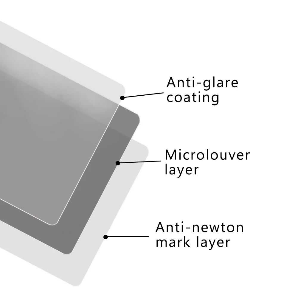 LFD759 New filme Privacy Filter Removable Anti-glare Anti-spy Screen Protector Film for Monitor 24 Inch 16:9 screen protector