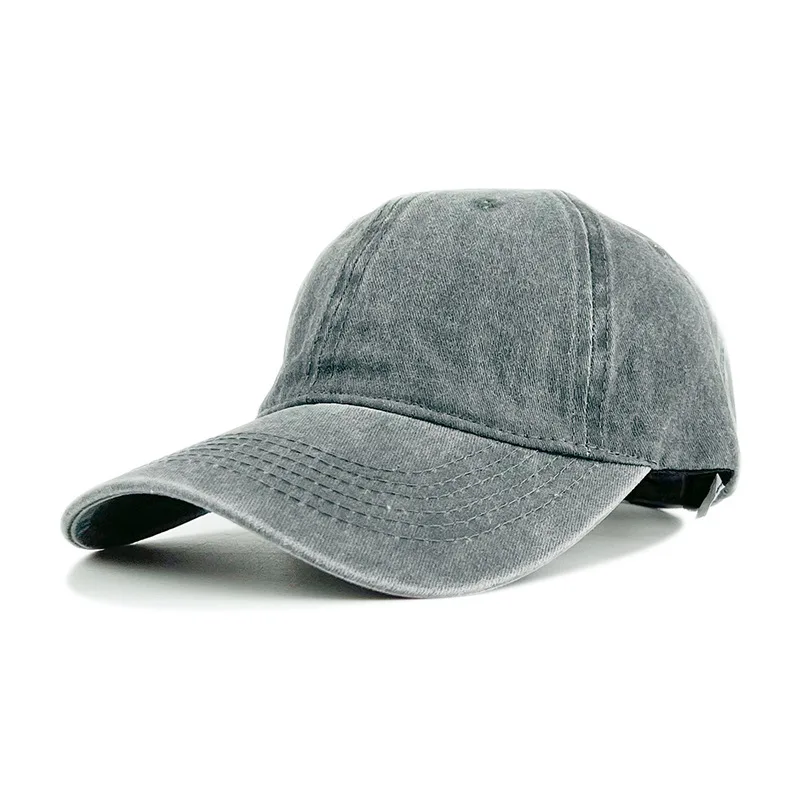 ALL FINE Sports Fitted Vintage Plain Full Cotton Outdoor Casual Unisex 6 Panel Baseball Cap