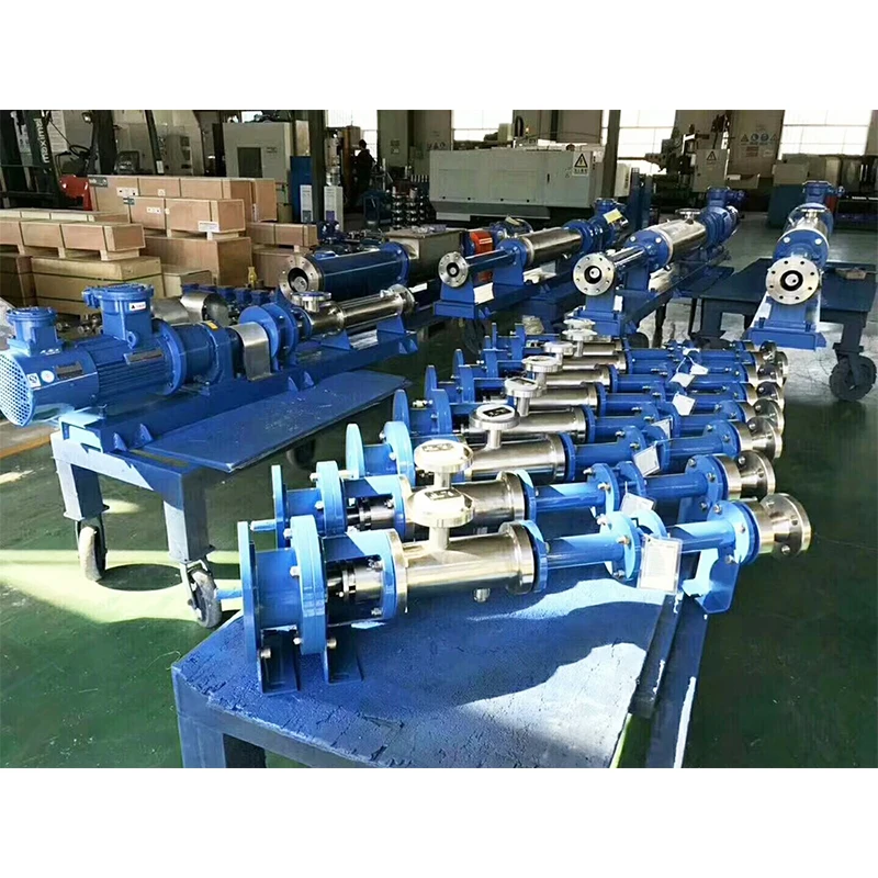 SANTAI High Viscosity Sanitary Stainless Steel Mono Single Screw Pump