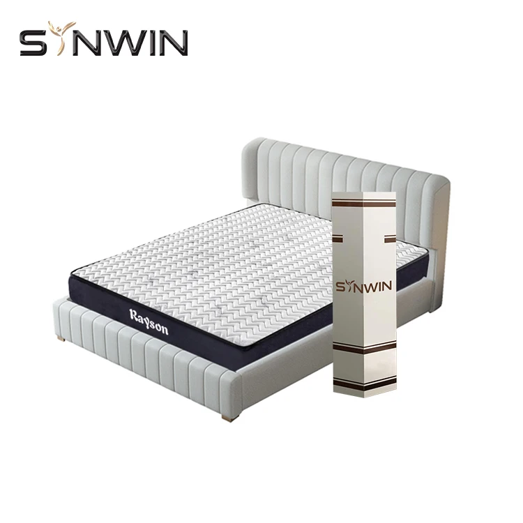 high quality air foam folding twin queen mattress in a box king size korean mattress