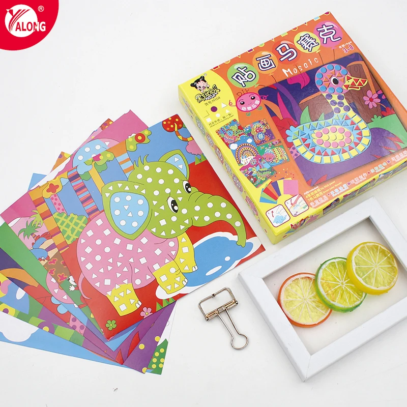 Yalong Fun and Educational 3D Eva Foam Animal Stickers for Kids - Perfect Back-to-School Gift Custom pattern