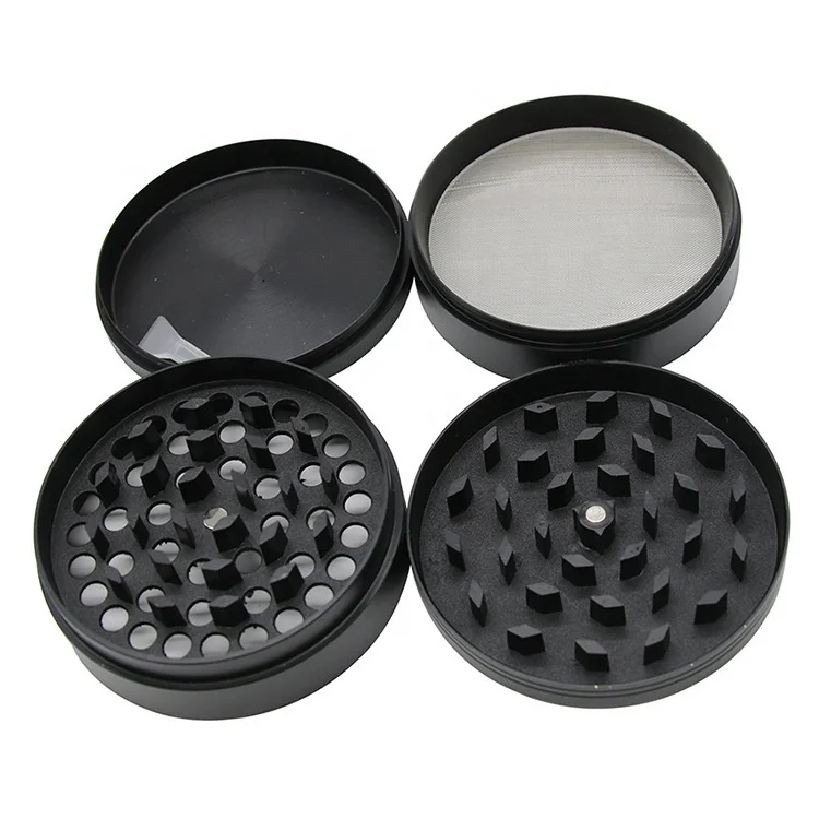 Hot Sale Custom Logo 4 Layers Coffee Grinder Hand Manual Dry Spice Grinder Suitable For Home