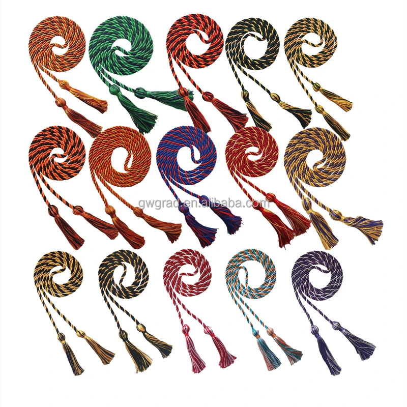 Graduation Doctoral phd gown Velvet doctoral tam with Golden Bullion Tassel Graduation Hat 8 sides