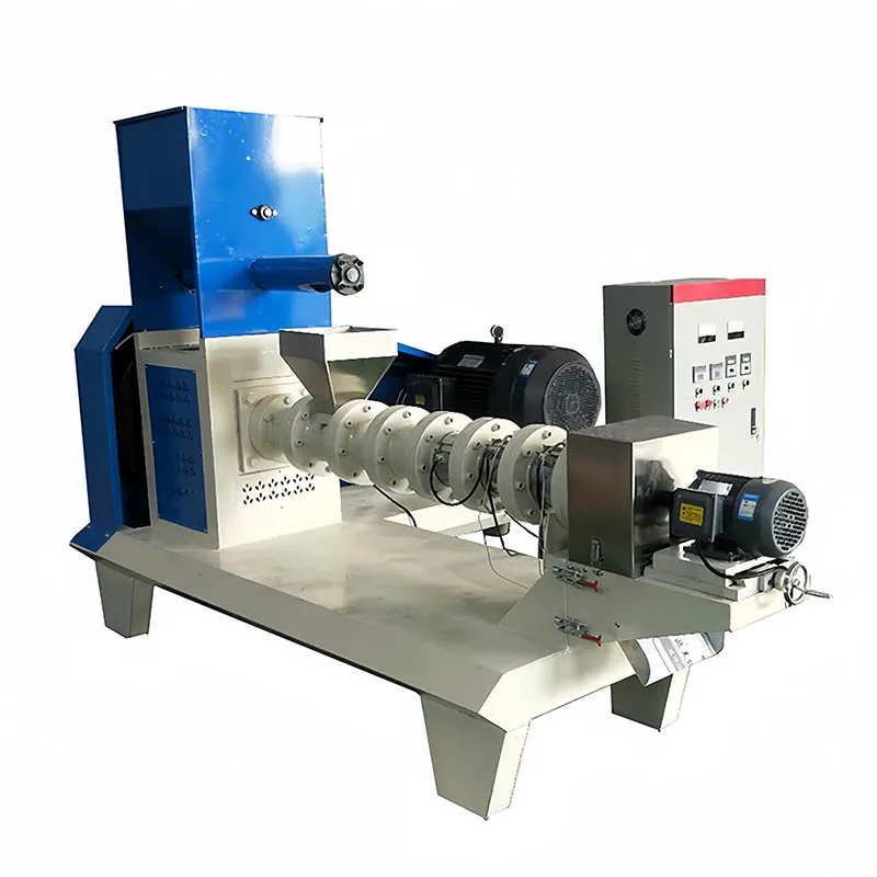 high quality machine for tilapia floating fish feed food pellets making extruder machine