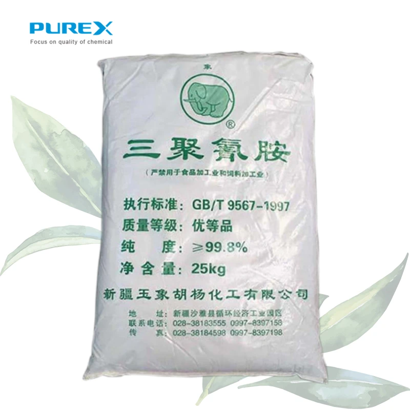 Melamine Supplier C3H6N6 China Chemical 108-78-1 Price 99.8% Raw Material White Melamine Powder