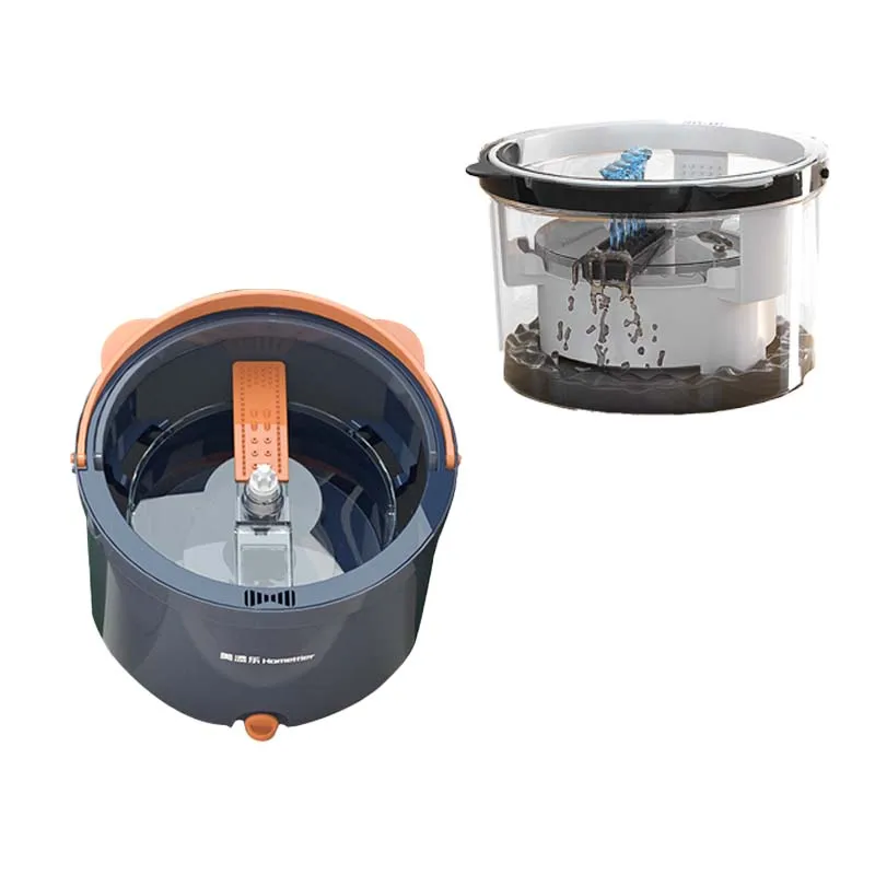 High quality floor cleaning sponge produit de nettoyag maison clean water spin mop bucket