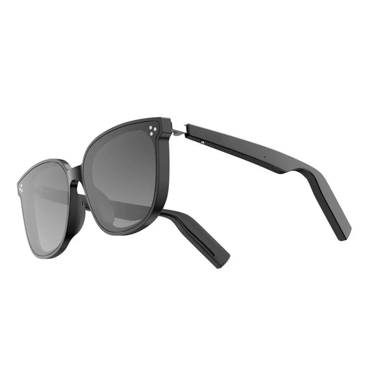 IPX7 Wireless Bluetooth 5.0 Audio Sunglasses,Open Ear Headphones Music&Hands-Free Calling,for Men&Women,Anti-Blue Glasses Lenses