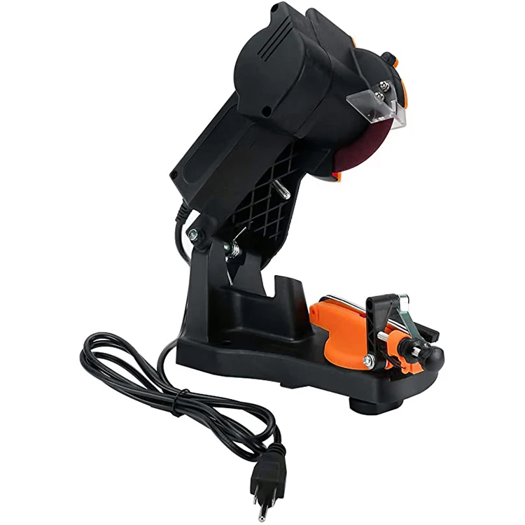 Electric chain saw sharpener high quality 80W tungsten carbide chainsaw wood cutting machine grinder