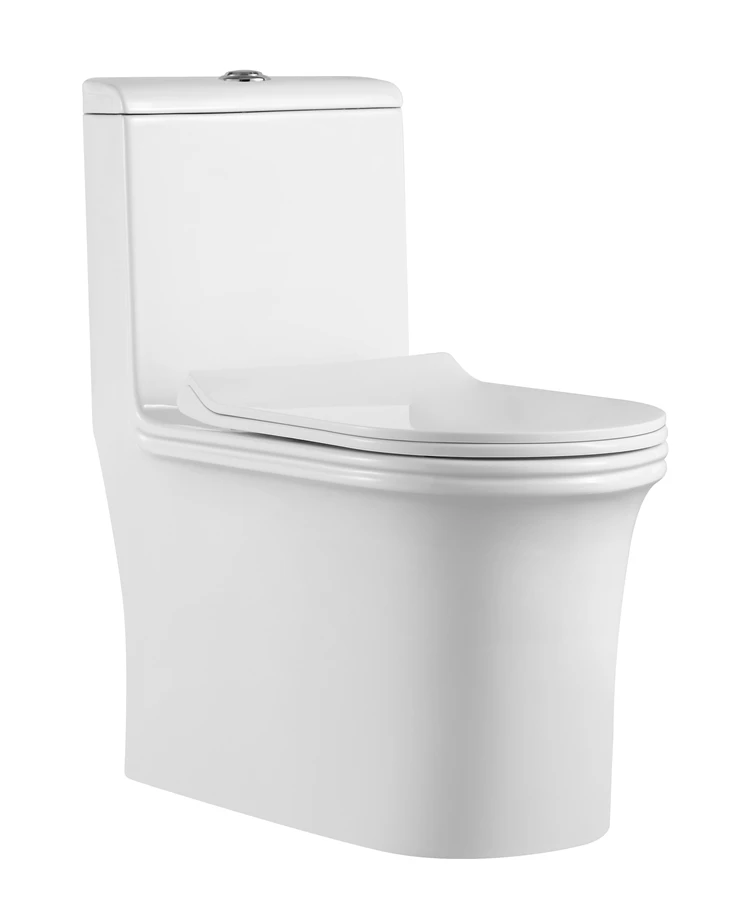 elegance simplicity sanitary ware siphonic one piece ceramic bathroom wc toilet bowl