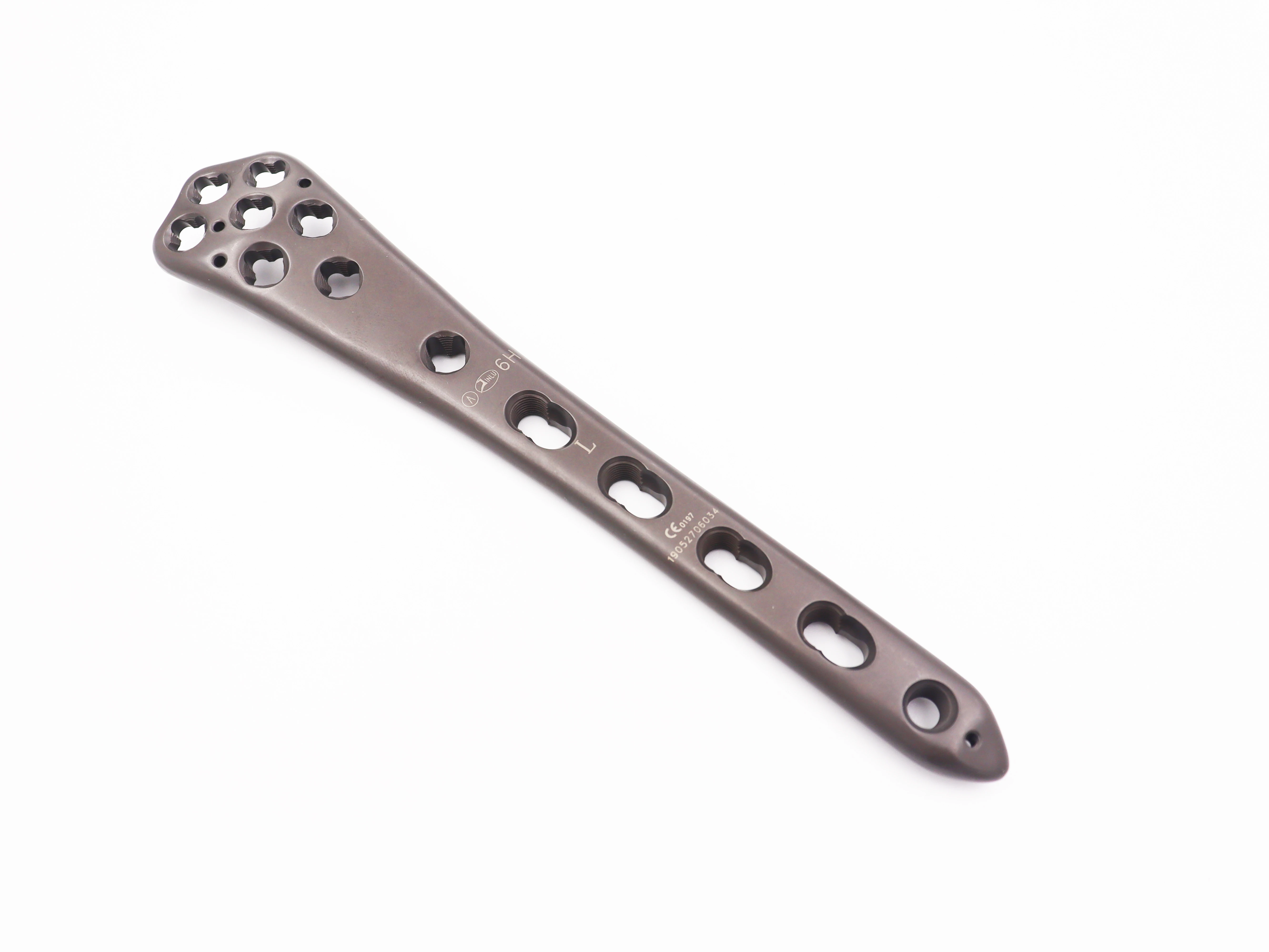 Save cost Orthopedic implant Multi-axial Distal Femur Lateral Large fragment locking plate with Pure Titanium(L/R)