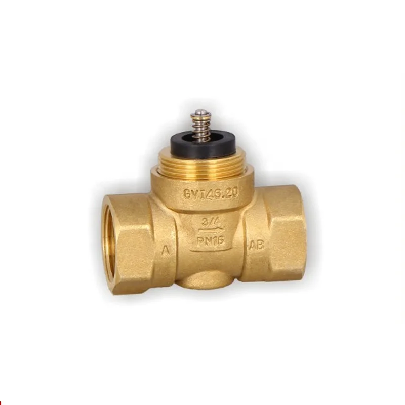 China supplier  brass cold and hot water thermostatic mixing valve for solar heating