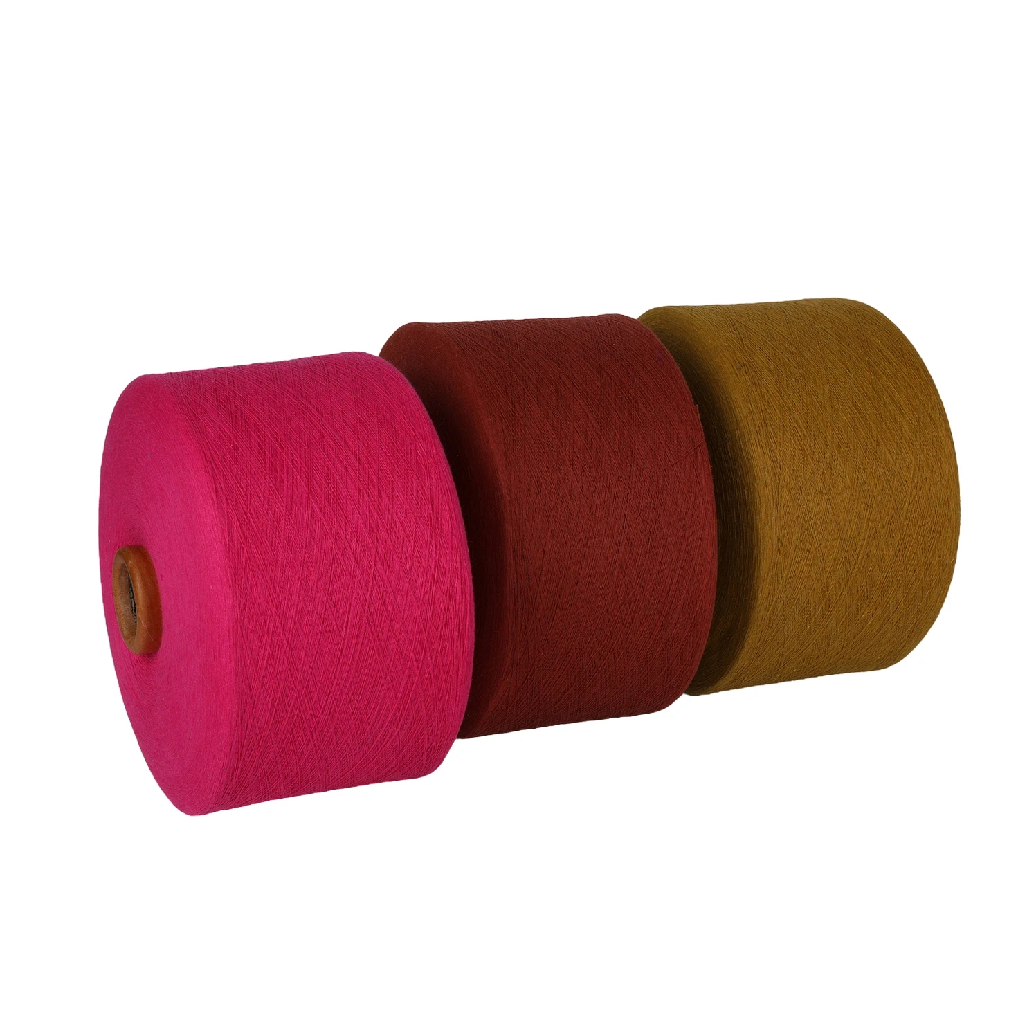 Factory Wholesale Blends Cotton Polyester Yarn Dyed Color Recycled Cotton Yarn For Knitting Socks