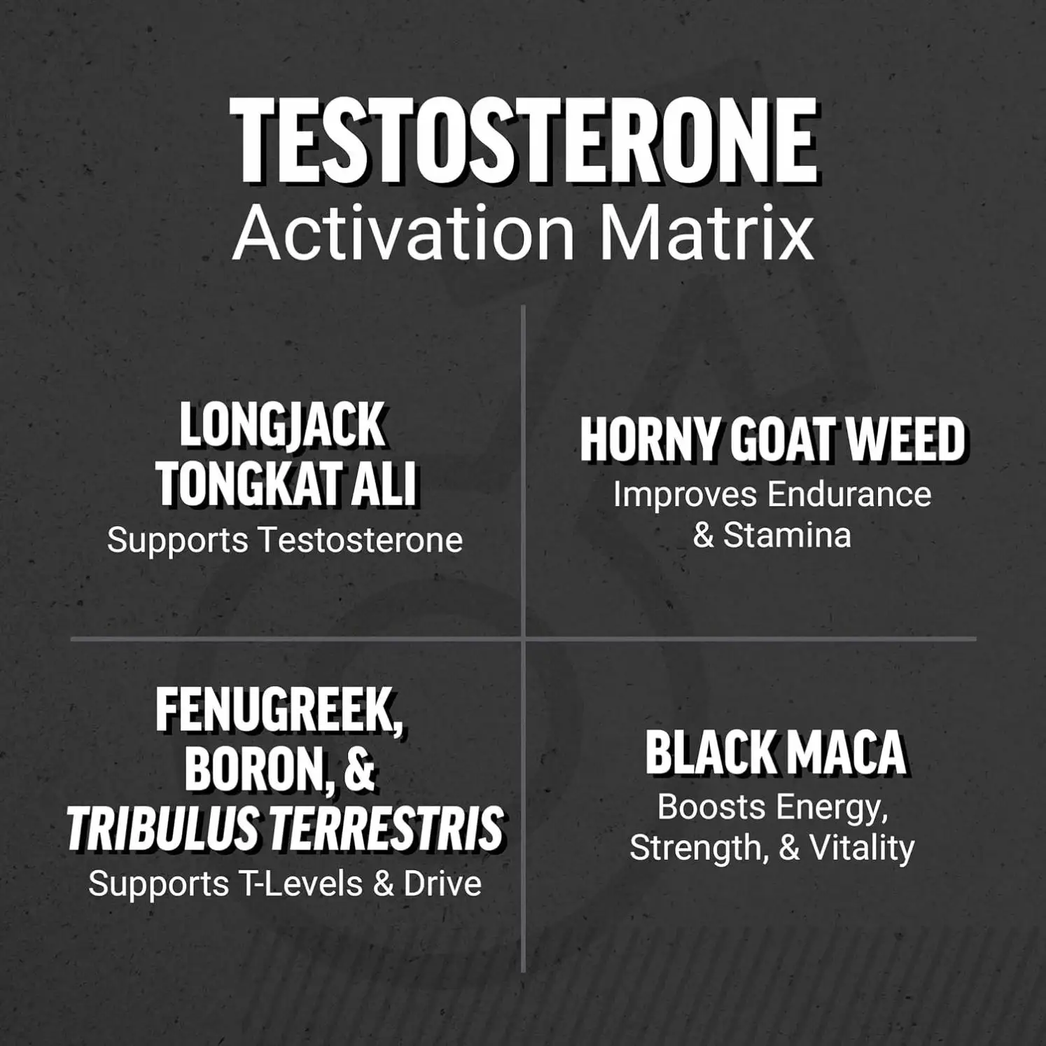 OEM Testo Gummies с Tongkat Ali Рогатая коза бустер мака для мужчин 60