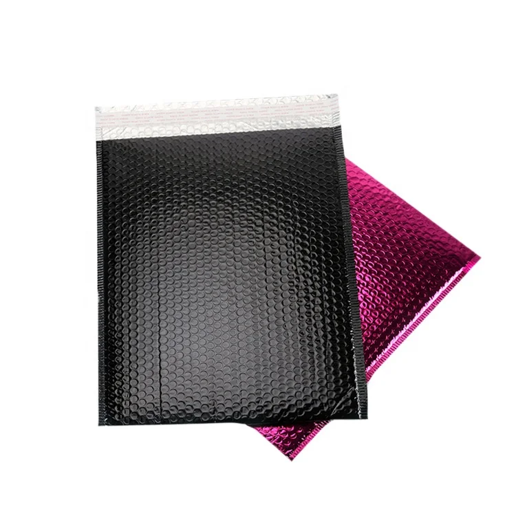 14X16+4CM Paper Bubble Envelopes Padded Mailer Bag Black Bubble Mailer Bags Logo Small Bubble Mailer Shipping Envelopes Bag