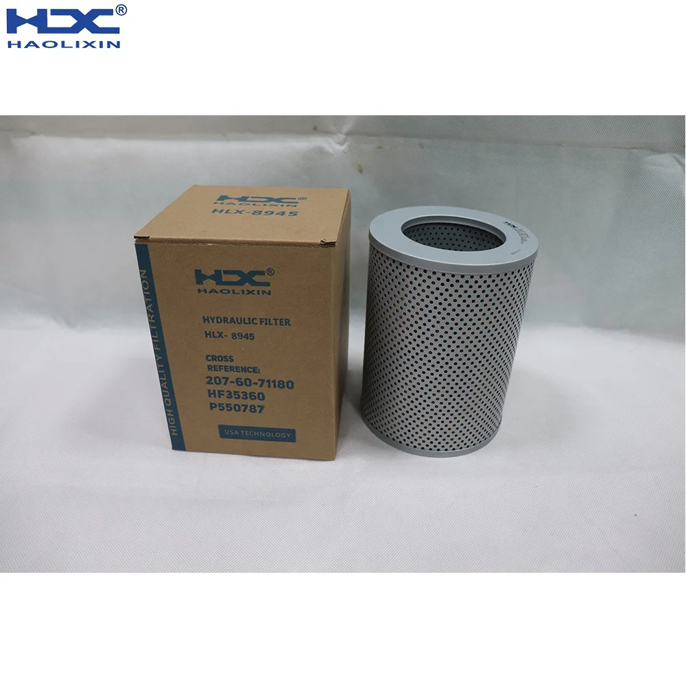 PC200-8 PC210 PC220 PC240 PT9399-MPG HD15001 207-60-71181 207-60-71190 HF35360 P550787 hydraulic oil filter for komatsu