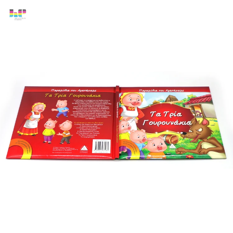 Custom Publishing Coloring hardcover printing children book services Cheap Kids Baby Story Books printing