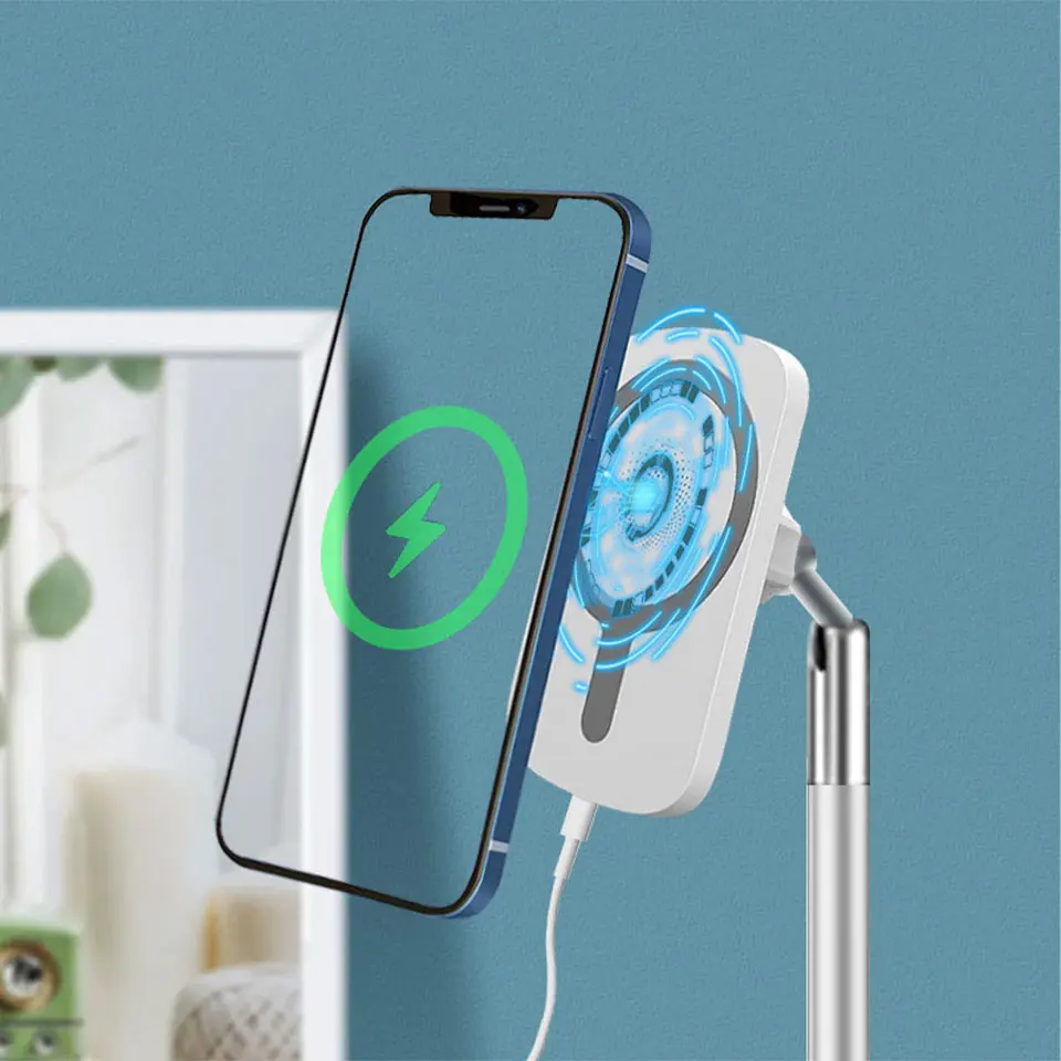 2022 Hot Selling 15W Fast Wireless charging Stand Desk Mobile Phone 3 in 1 Magnetic Wireless Charger