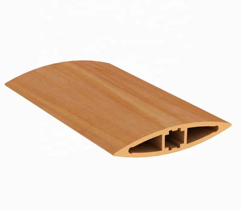 Wpc Wood Composite Timber Tube,Teak Wood Logs Timber For Outdoor Sun Shading,Wall Cladding 65*25mm China Supplier