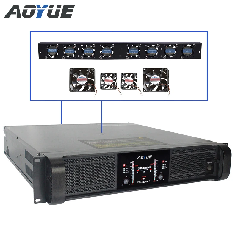 DS-14K 4 channel power amplifier professional 5000 watt audio power amplifier