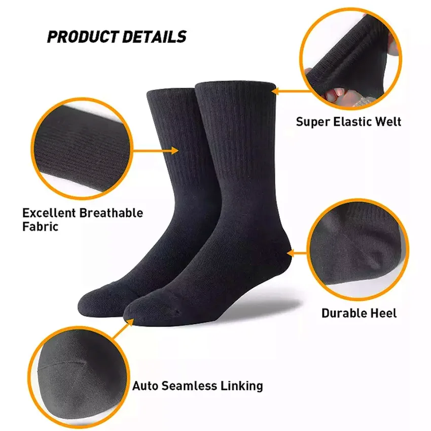New OEM Variety Colors Wholesale Men Crew Basketball Athletic Elite Custom Logo Sport Socks