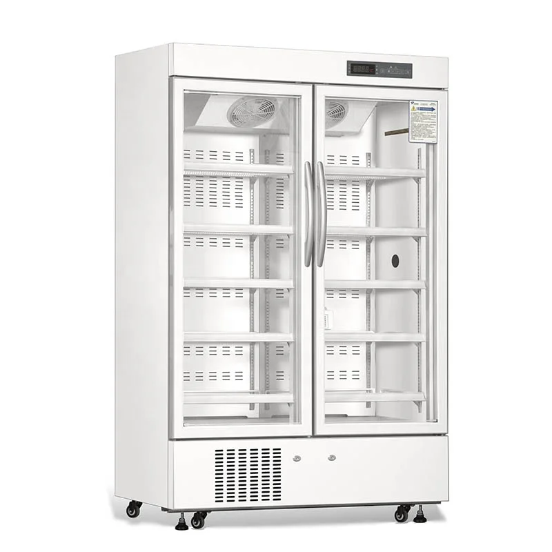 INNOVA Medical Freezer 1000L 2-8 degrees Double Door Pharmacy Refrigerator for Vaccine Storage