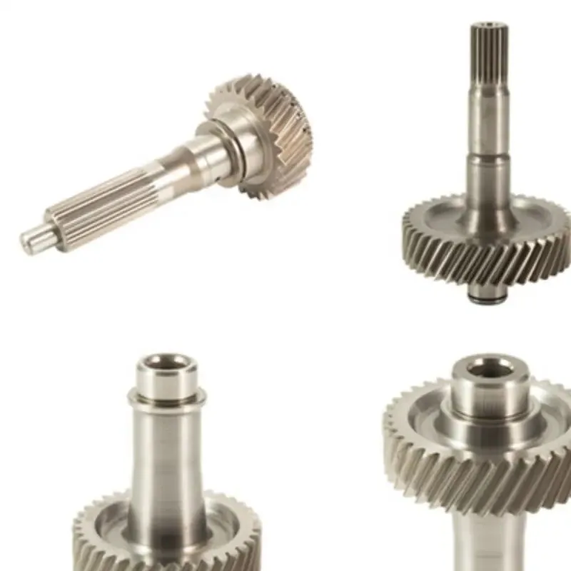 Customer Made Factory Supply Precise Cnc Lathe Turning Machining Stainless Alloy Steel Gear Shaft