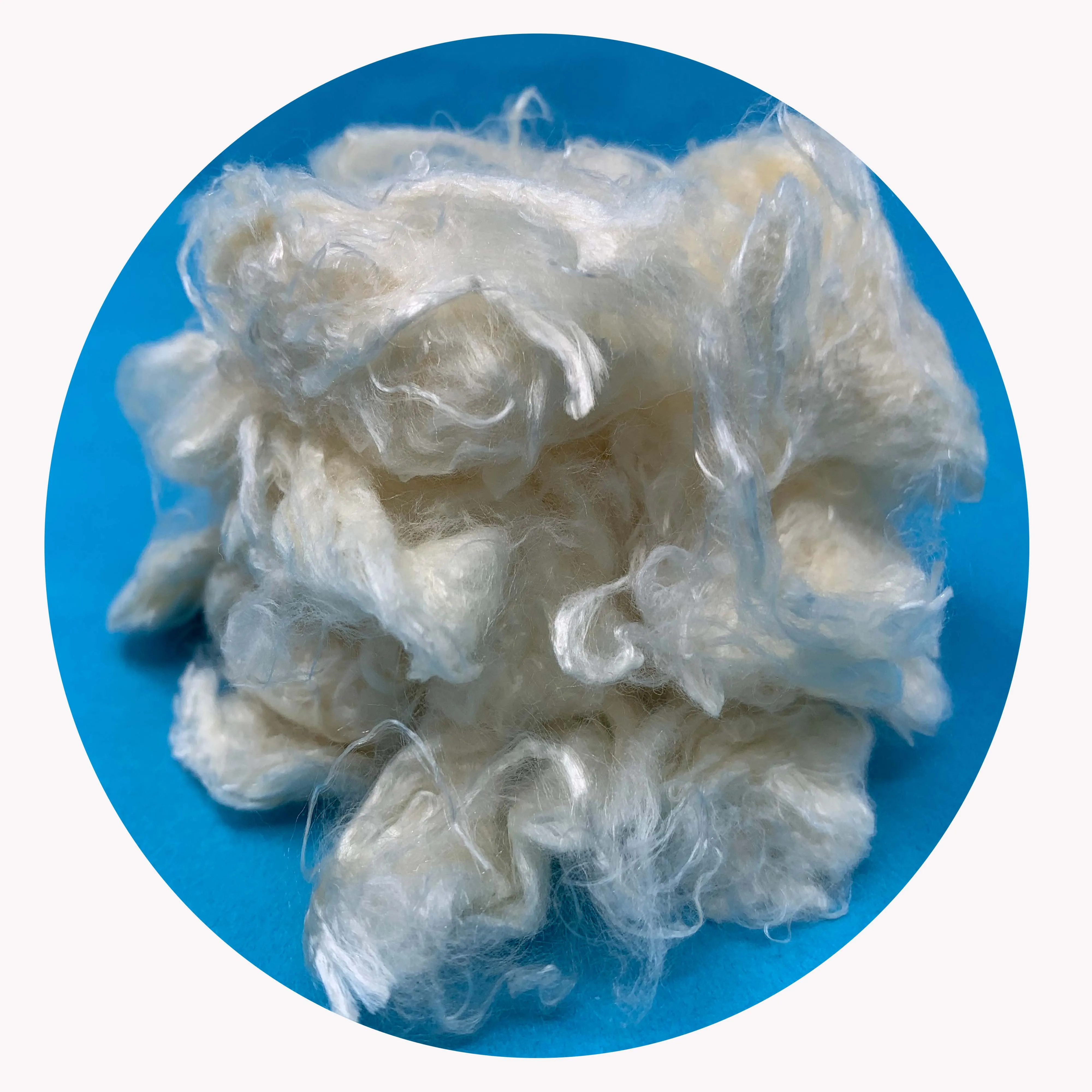 
 Конкурентоспособное 100% бамбуковое волокно, сырье для спиннинга  