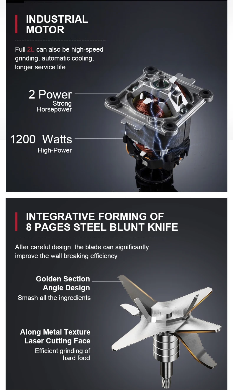 Double cup Good Quality nutri chopper milk shake juicer blender Soup Maker Supplier from China