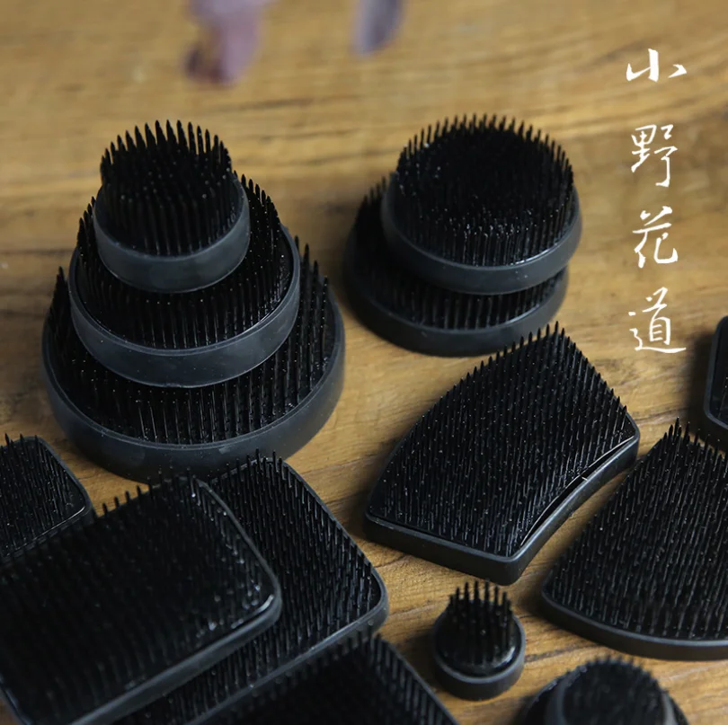 Japanese Floral Pins Round Flower Arranger Floral Arrangement Holder Ikebana Kenzan