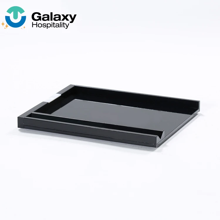 Wholesale Cheap Price Bathroom Tray Popular Acrylic Custom Tray Accessories Set