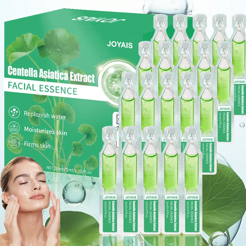 OEM Private Label Organic Centella Asiatica Extract Facial Essence Moisturizing Face Serum Skin Care Brightening Beauty  Product