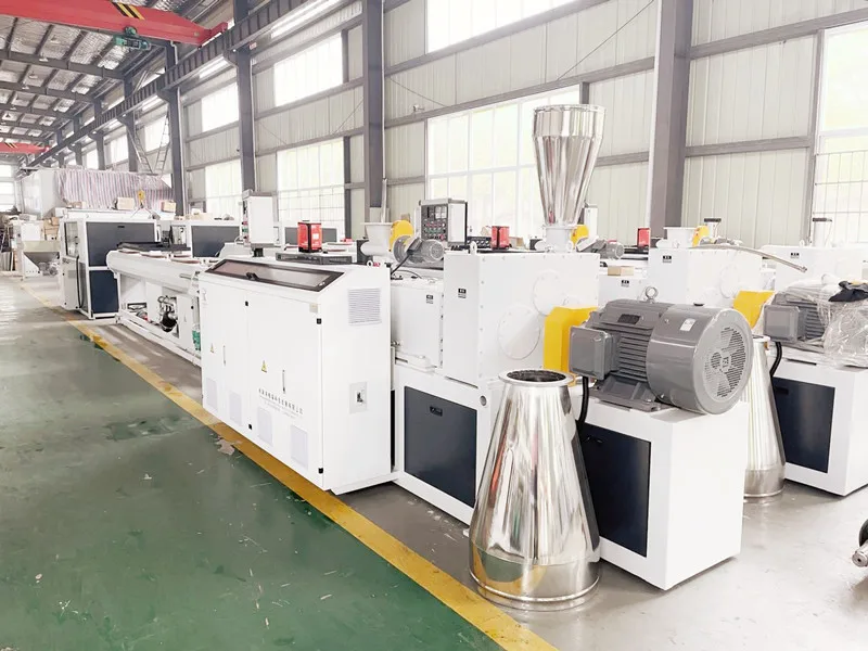 PVC electric conduit pipe making machine pvc pipe machine with price